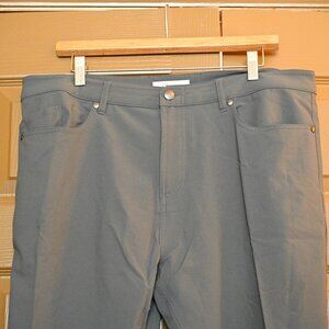 Men's Olivers Apparel Passage Pant gray 36x32, 5 pocket casual travel pant